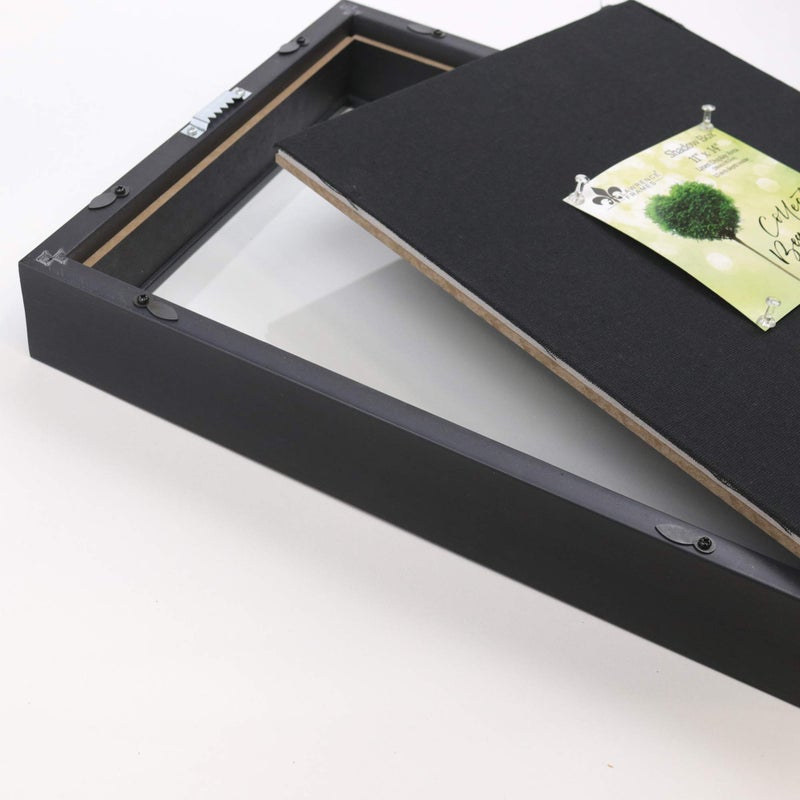 Lawrence Frames Shadow Box Frame, 11x14,Black - Image 4